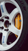 RENEGADE APG BIG BRAKE KIT FOR Honda S2000 CUSTOM COLOR GOLD WITH WHITE VOLK RACING TE37